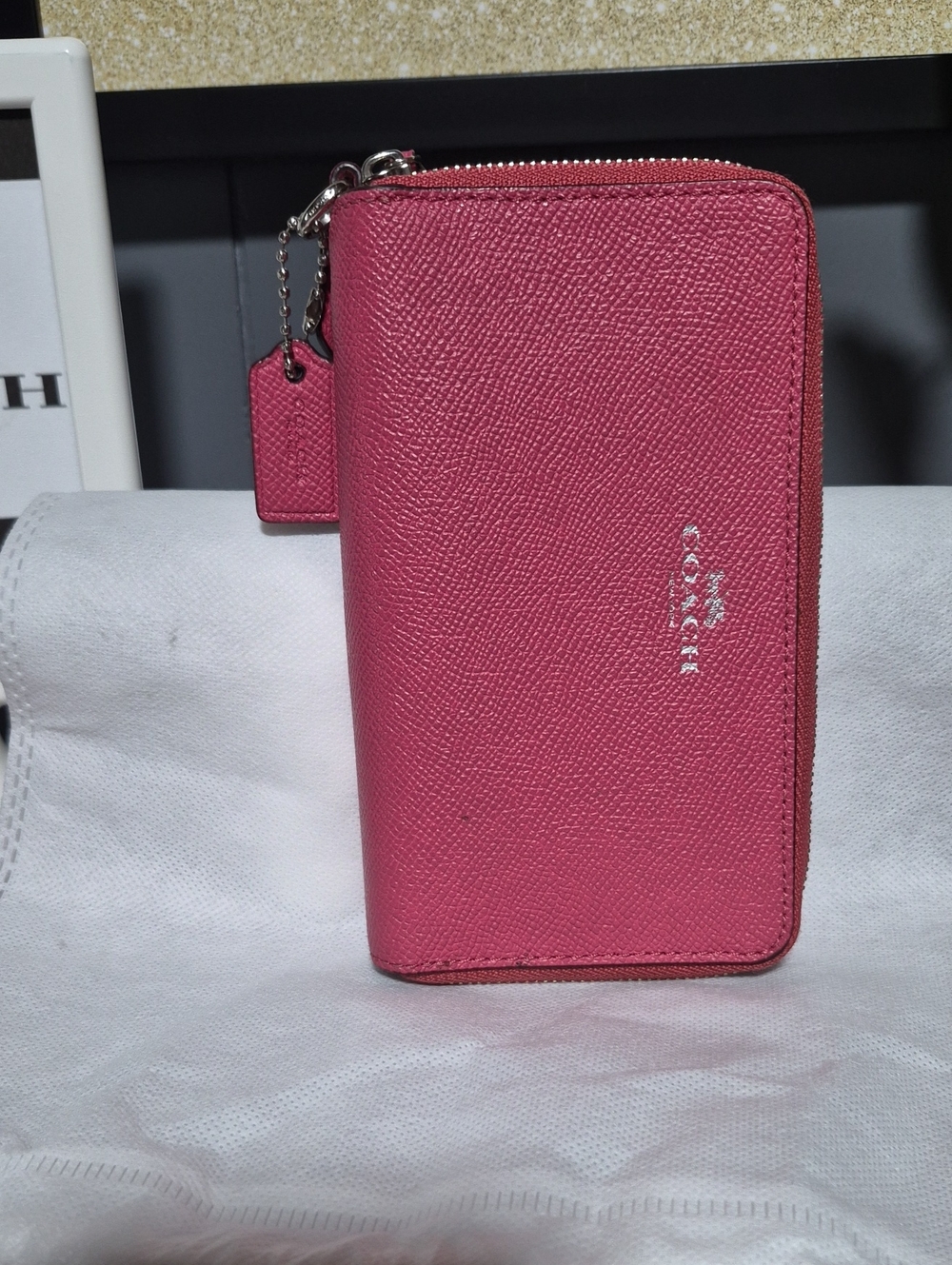 COACH Double Zip Wallet - Picture 2 of 9